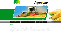 Desktop Screenshot of agrovena.com