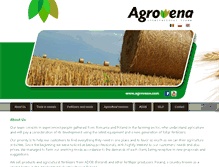 Tablet Screenshot of agrovena.com